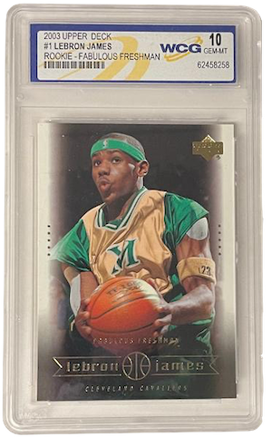 Lebron James 2003 Upper Deck Rookie Card RC