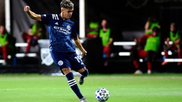 NYCFC’s Jesus Medina Hit By Full Beer Can After MLS Cup Final’s Opening Goal