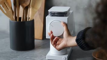 You Can Now Get The Ode Brew Coffee Grinder In A Sleek Matte White Color