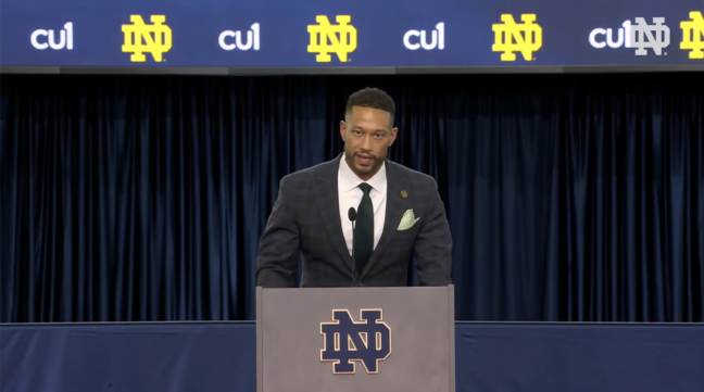 Marcus Freeman Notre Dame Fade Haircut