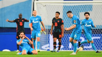 You Have To See The Wondergoal That Cost Chelsea 1st In Their Champions League Group