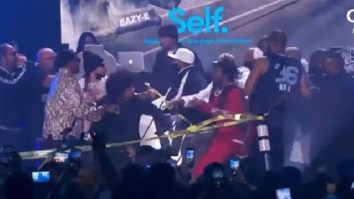 Punches Thrown Between Bone Thugs-N-Harmony And Three 6 Mafia During Physical Altercation On Stage At Verzuz Event