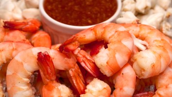 Joey Chestnut Takes Down 17 Pounds Of Cocktail Shrimp In 8 Minutes Because Nothing Can Stop Him