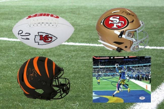 Best Sports Memorabilia From The Players You'll Be Watching In The NFL Playoffs This Weekend