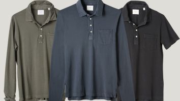 Take Up To 50% Off These Garment Dyed Billy Reid Polos Today