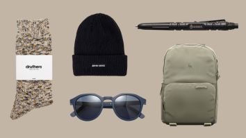 Everyday Carry Essentials: Arvin Goods Beanie, Druthers Japanese Recycled Cotton Crew Socks, And More