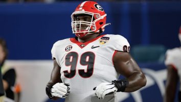 UGA’s 6-Foot-6, 340-Pound DT Jordan Davis Is Freakishly Quick In New NFL Draft Training Video