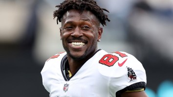 You Can Bid On The Football Glove From Antonio Brown’s Meltdown As It’s Up For Auction Right Now
