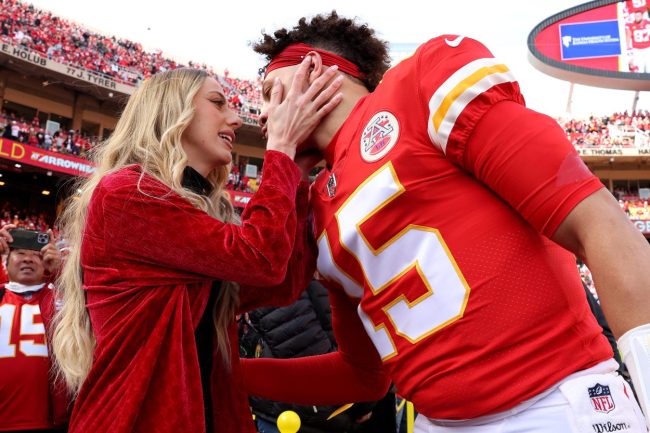Brittany Matthews Shares Video Of Chiefs Fans Wanting More Champagne