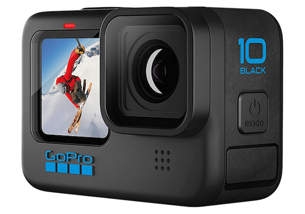 GoPro HERO10 Black Waterproof Action Camera with Front LCD and Touch Rear Screens - daily deals