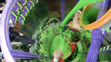 Kyle Juszczyk Gets Buckets Of Slime Gloriously Dumped On His Head After Winning NFC Wild Card