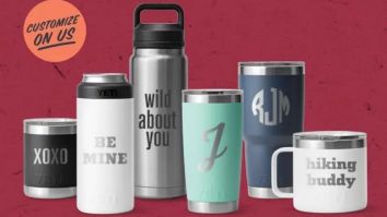 You Can Get Free Text And Monogram On YETI Drinkware Right Now
