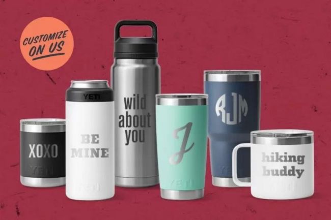 You Can Get Free Text And Monogram On YETI Drinkware Right Now