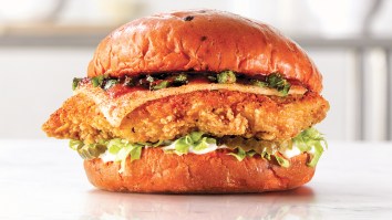 Arby’s New Spicy Chicken Sandwich Is So Hot It Comes With A Necessary Freebie
