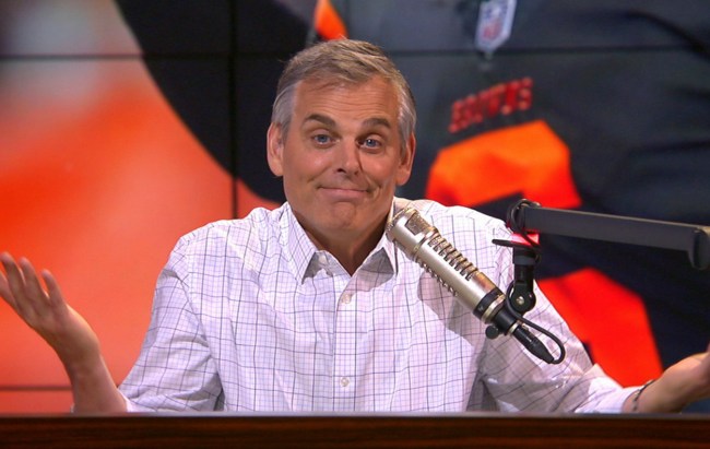 colin cowherd shrug