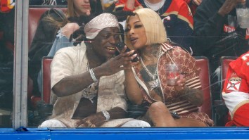 Kodak Black Fans Debate If He Was Twerking Or Getting Intimate In Video From NHL Game