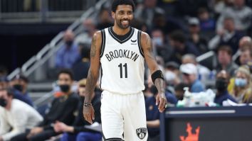 Kyrie Irving Shares Emotional Moment With His Dad On The Court Following Return To NBA Action