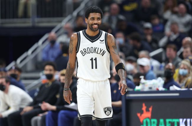 Kyrie Irving Shares Emotional Moment With His Dad On The Court