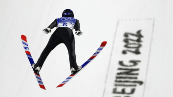 Crazy Workout Video Goes Viral Showing The Insane Balance It Takes To Be A Gold Medal Ski Jumper
