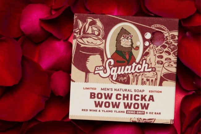 Get Ready For Valentine's Day With A Limited Edition Bow Chicka Wow Wow Bar From Dr. Squatch