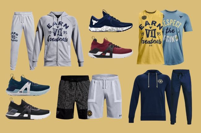 All Of The Best Workout Gear From Dwayne Johnson's New Project Rock Drop