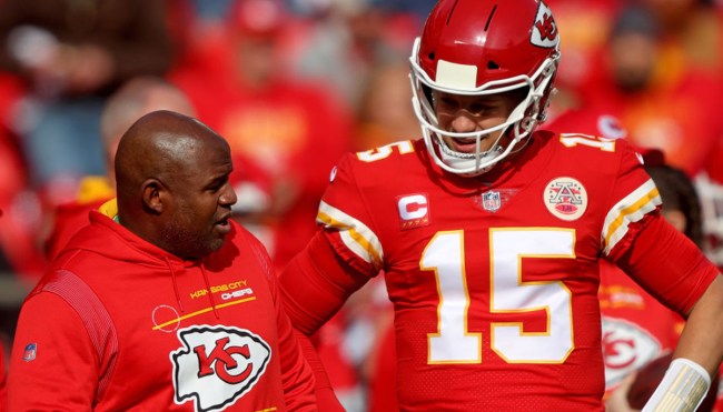 Report Suggest Patrick Mahomes Feuding With Chiefs OC Eric Bieniemy