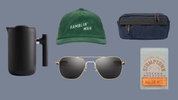 Everyday Carry Essentials: French Press Coffee Maker, Crossbody Bag, And More