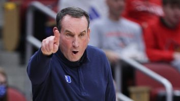 UNC Is Completely Snubbing Duke Coach Mike Krzyzewski During His Final Away Game Vs. Tarheels