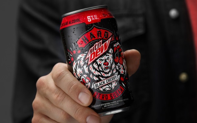 Hard Mountain Dew Black Cherry