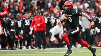Desmond Ridder’s Team Watching Him Run The Fastest 40-Yard Dash Of Any Active QB Is Electric