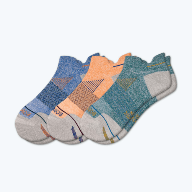 Bombas Merino Wool Running Ankle Sock 3-Pack