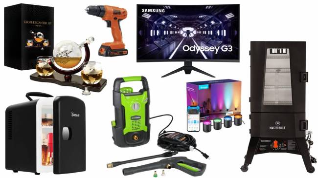Daily Deals: Mini Fridges, Whiskey Decanter Sets, Weight Benches And More!