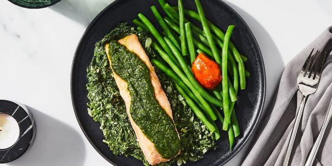 Factor Pesto Salmon