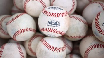 Watch This JUCO Pitcher Absolutely Level A Baserunner As He Completes His HR Trot Around The Bases