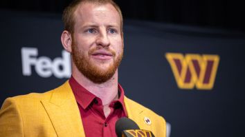 Free-Agent QB Carson Wentz Goes Viral After Making Bizarre Uniform Choice On Social Media