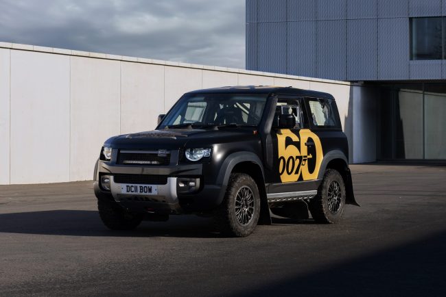 Land Rover Reveals Special James Bond 007 Defender Rally Special That's Going To Actually Be Raced