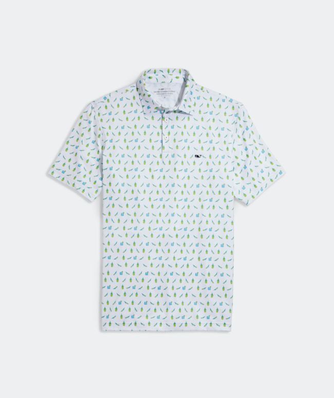 Printed Sankaty Polo - vineyard vines
