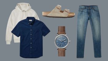 What To Wear A Taylor Stitch Short Sleeve Indigo Jack Shirt