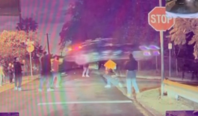 Tesla Driver Launches Car Through The Air In Gravity-Defying Video