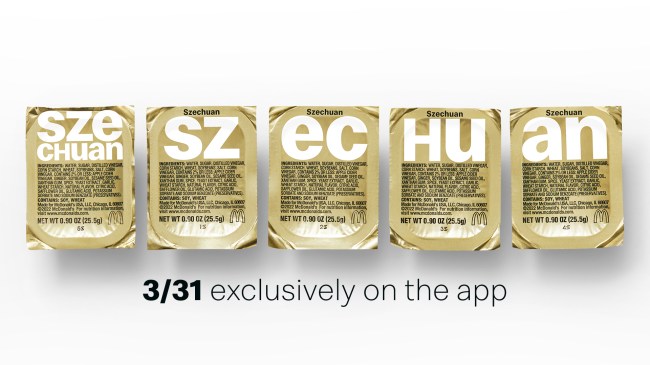 McDonald's Szechuan Sauce