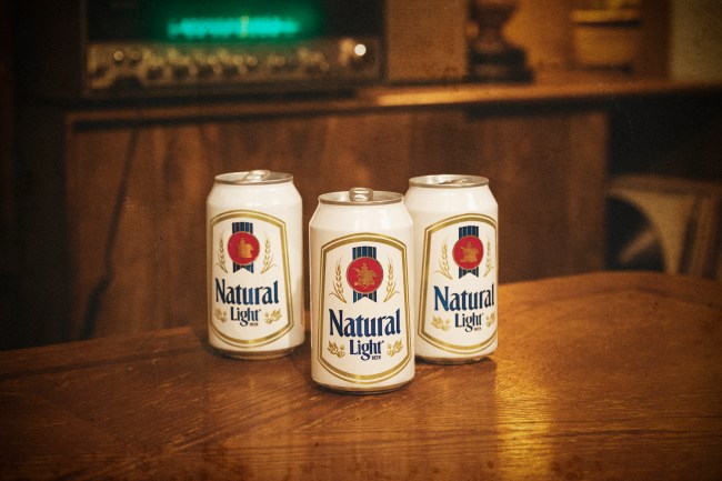 Natty Light vintage cans