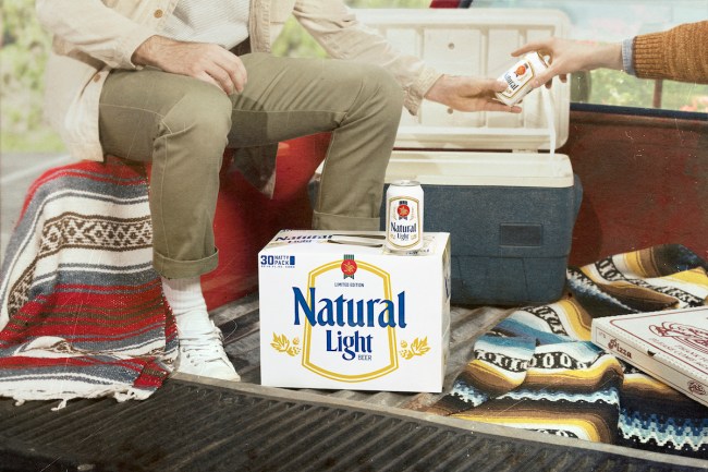 Natty Light vintage cans