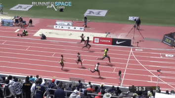6’5″, 235lb, 5* College Football Recruit Dusts His Competition With Freakishly Fast 100-Meter Dash