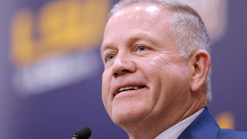 Brian Kelly Actually Lands A Funny Joke During Press Conference After Months Of Being The Punchline