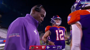 USFL Team Caught On Hot Mic Trolling Opponents After Cutting Player Over Chicken Salad Incident