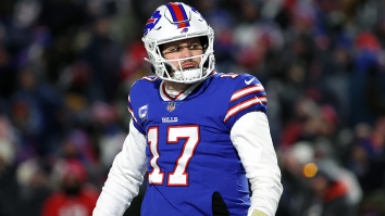 Josh Allen’s Arms Look Massive In New Weight Room Photo And The NFL Is Officially On Notice