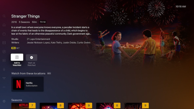 Add to Universal Watchlist