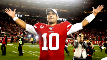 Fans Had Some A+ Reactions To Jimmy Garoppolo Being Photographed With A Hooters Waitress