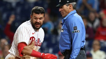 Angel Hernandez Laughs In Fan’s Face After Getting Called Out For Atrocious Game (Video)
