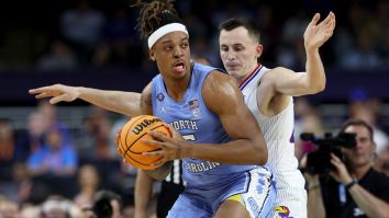 North Carolina’s Armando Bacot Only Needed One Half To Make History Against Kansas